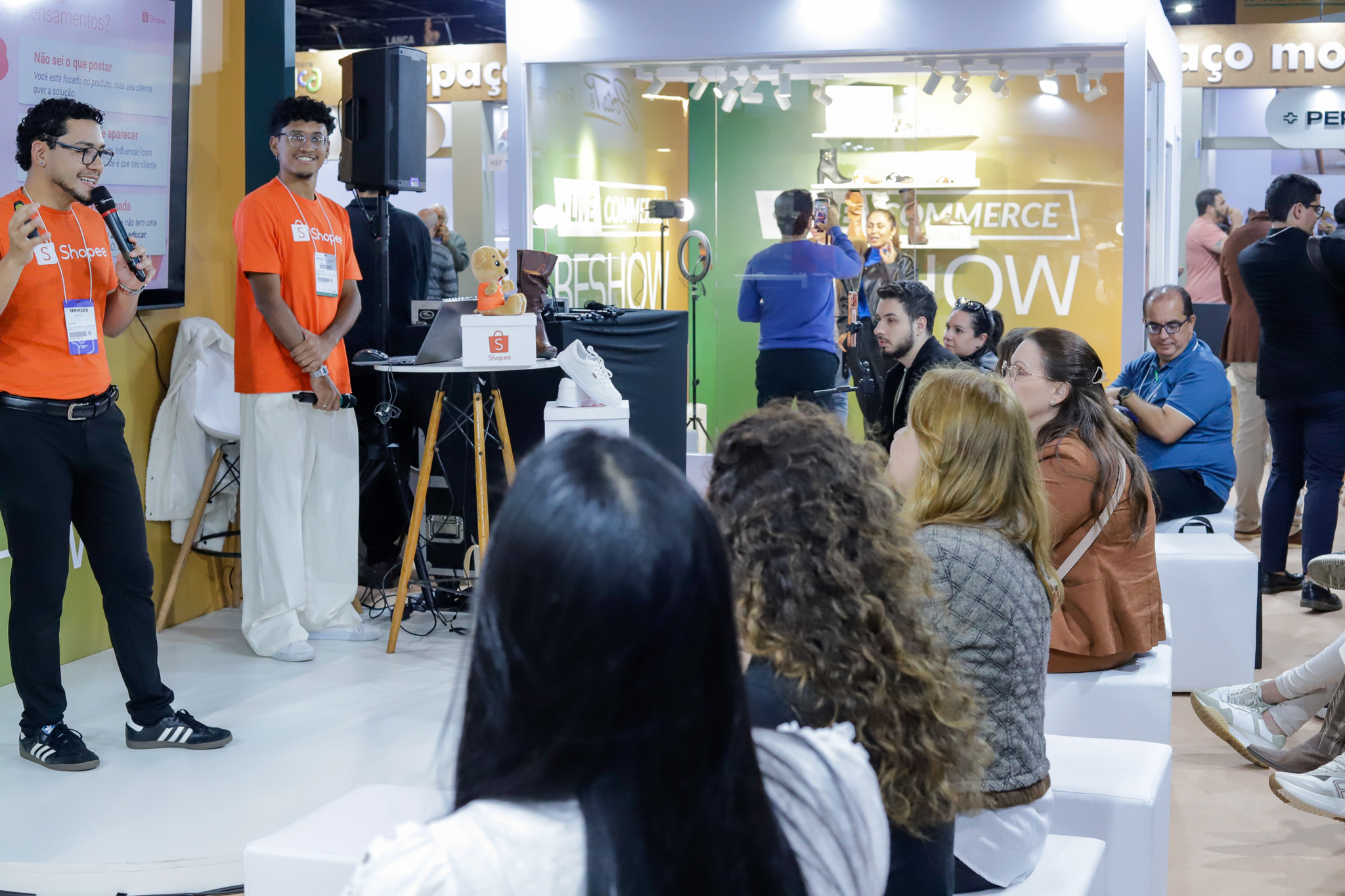 Oficinas de live commerce atraem público na BFSHOW com dicas para vender mais